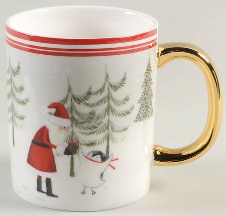 Santa Penguin Mug