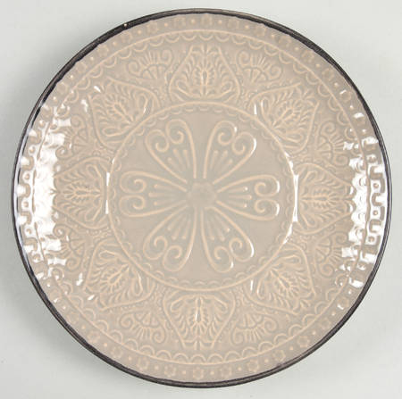 Milanto Grey Salad/Dessert Plate