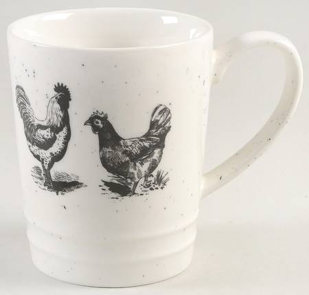 Black Speckle Farm Mug