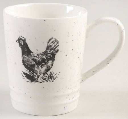 Black Speckle Farm Mug