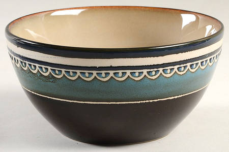 Amberdale Teal Soup/Cereal Bowl