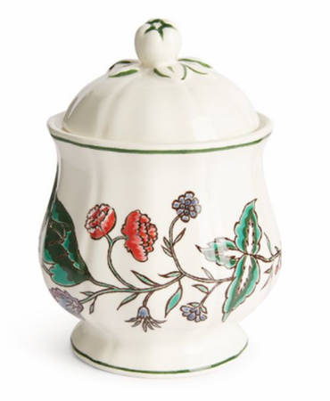 Dominote (Hand Painted) Sugar Bowl & Lid