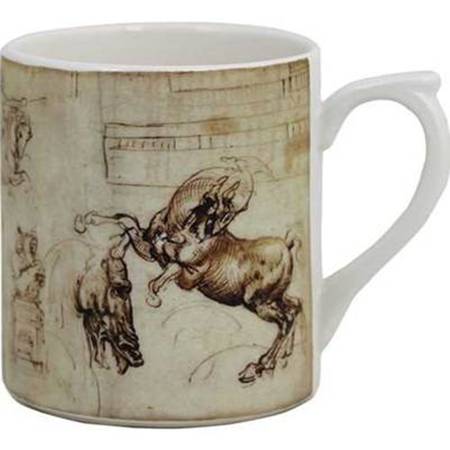 Leonardo de Vinci Horses by Faiencerie De Gien