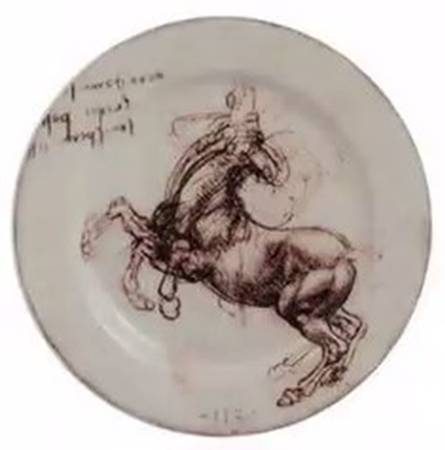 Leonardo de Vinci Horses Coaster