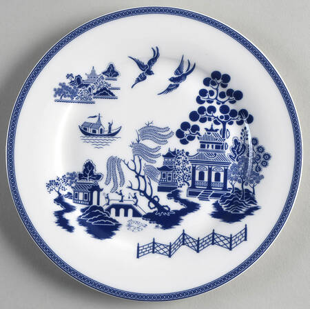 Blue Willow Salad Plate