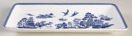 Blue Willow 10" Rectangular Serving Platter