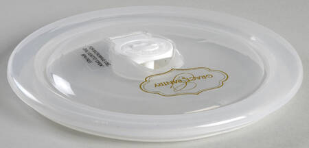 Magnolia 6" Storage Ceramic Bowl Plastic Lid