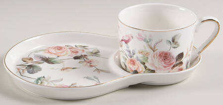Magnolia Snack Tray & Mug Set
