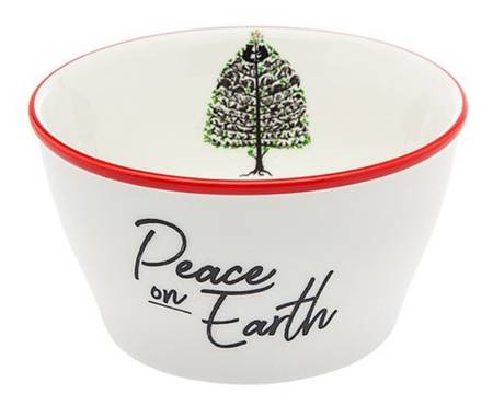Holiday Sayings Individual Appetizer Bowl