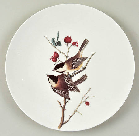 Winter Bird Dinner Plate
