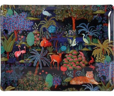 Le Jardin du Palais, The Palace Garden 18" Acrylic Rectangular Tray