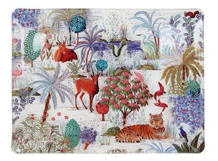 Le Jardin du Palais, The Palace Garden 14" Acrylic Rectangular Tray