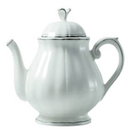 Filet Khaki Teapot & Lid