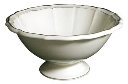 Filet Khaki Footed Bowl
