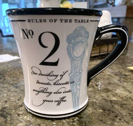 Rules of the Table Mug
