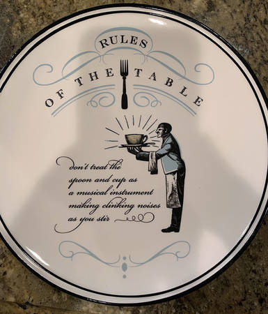 Rules of the Table by Grasslands Road