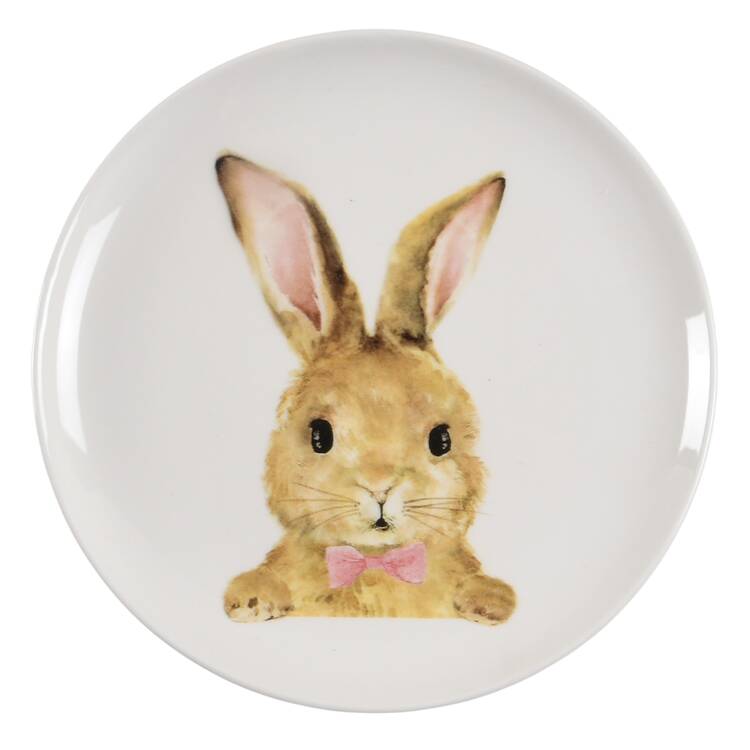 Peek a Boo Bunny Appetizer Plate