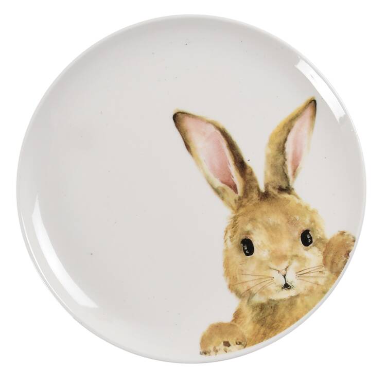 Peek a Boo Bunny Appetizer Plate
