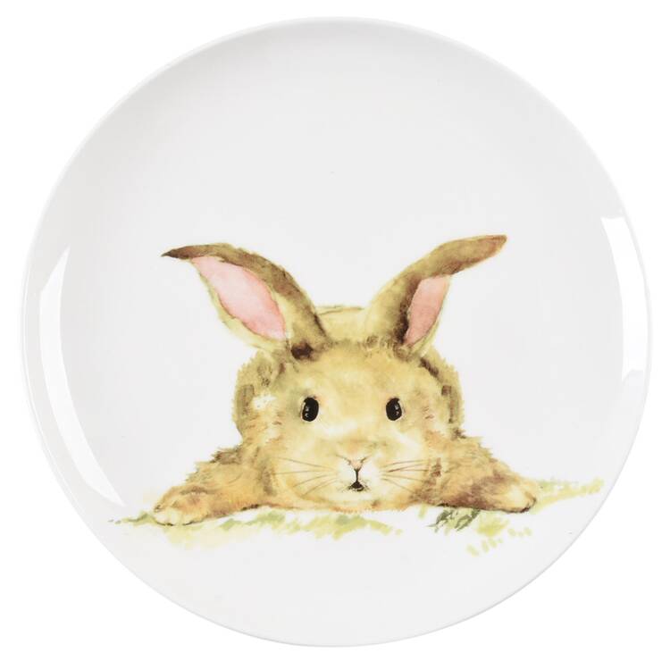 Peek a Boo Bunny Appetizer Plate