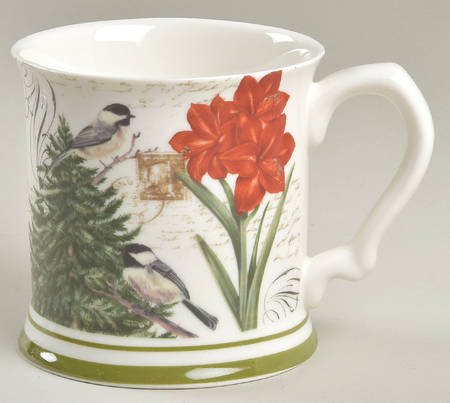 Winter Cheer Bird Mug