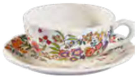 Poesie Breakfast Cup & Saucer Set