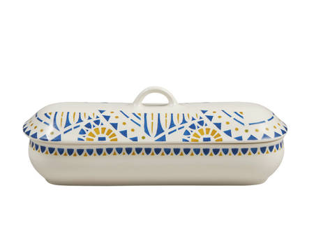Mosaik Hair Brush Box & Lid