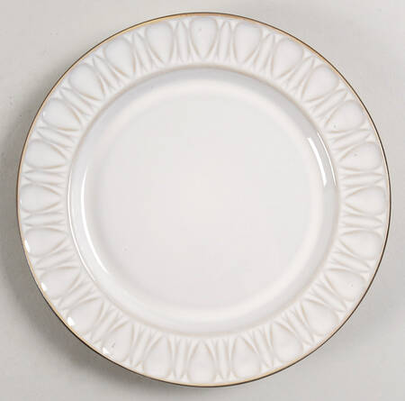 Golden Halo Salad/Dessert Plate