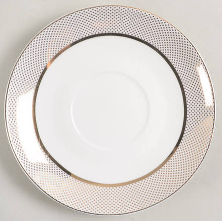 Gold Diamond Pin Saucer