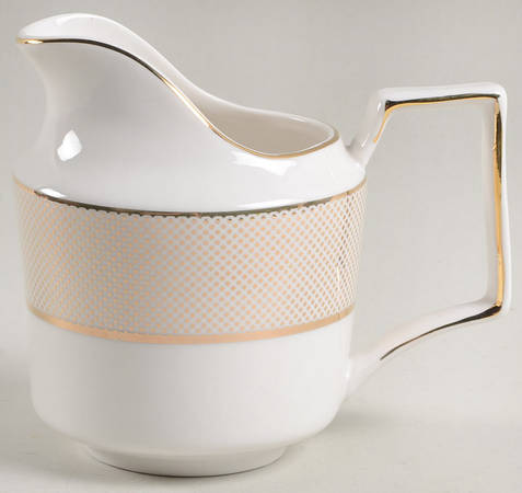 Gold Diamond Pin Creamer
