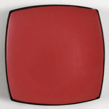 Soho Lounge Matte Red Salad Plate