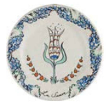 La Favorite Salad/Dessert Plate