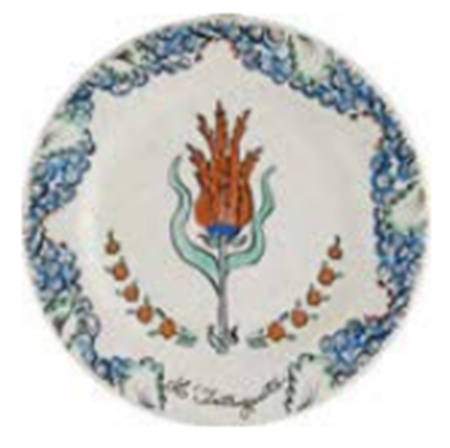 La Favorite Salad/Dessert Plate