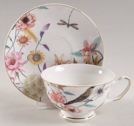 GTW48 Footed Cup & Saucer Set