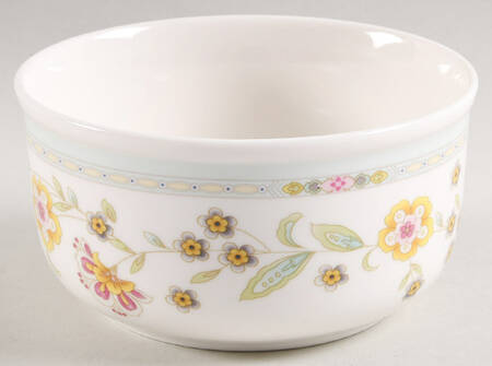 Corn Floral 16 Oz Round Plastic Microwave Bowl No Vent Lid