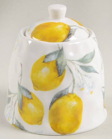 Organic Lemon Sugar Bowl & Lid