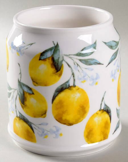 Organic Lemon 5" Canister No Lid