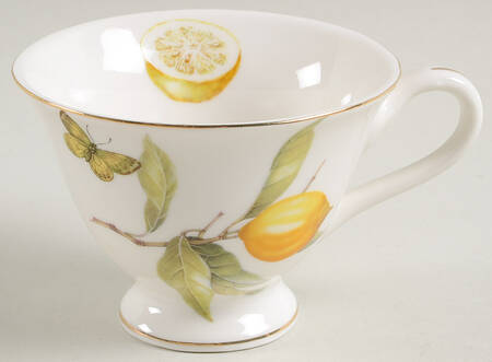 Lemon Bee Footed Cup