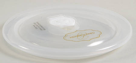 Blue Vine 6" Storage Ceramic Bowl Plastic Lid