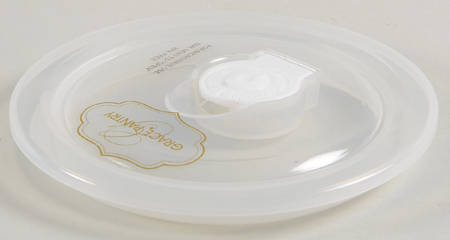 Blue Vine Plastic Lid for 5" Ceramic Storage Bowl