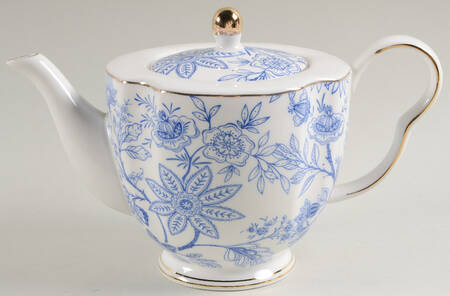 Blue Vine Teapot & Lid