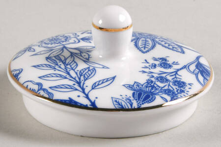Blue Vine Lid for Sugar Bowl