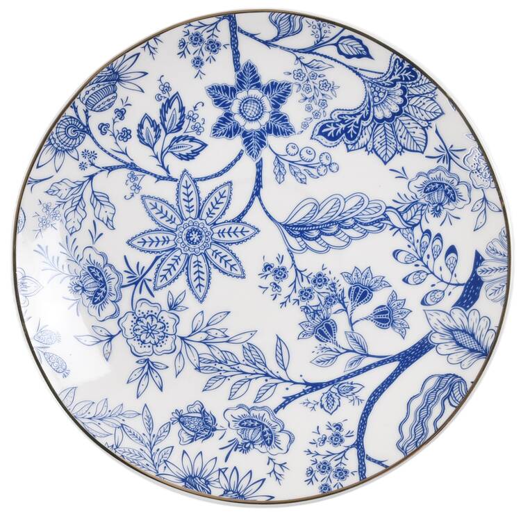 Blue Vine Saucer