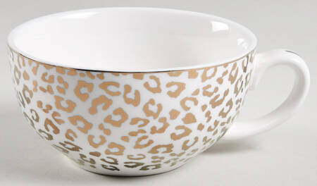 Leopard Gold Cup for Individual Teapot & Lid with Cup