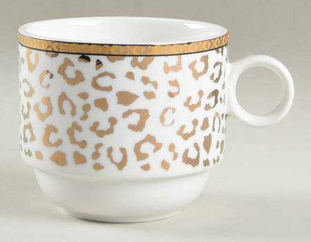 Leopard Gold Stackable Mug