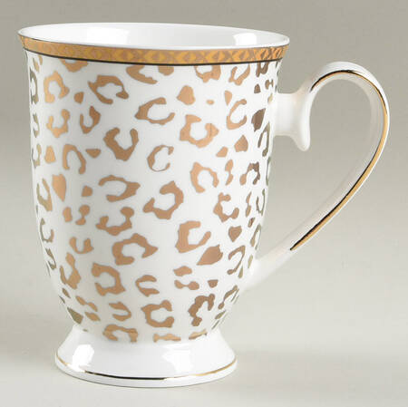 Leopard Gold Mug