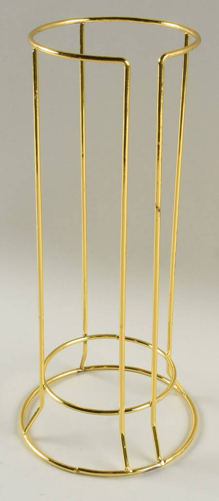 Leopard Gold Metal Holder for Stackable Mug - Set of 4
