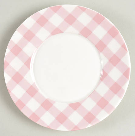 Plaid Bunny Saucer