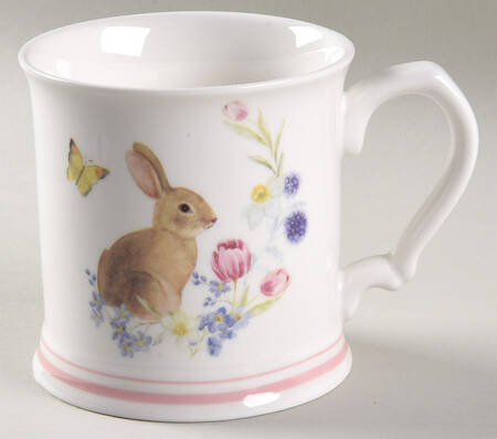 Plaid Bunny Mug