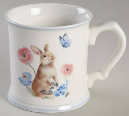 Plaid Bunny Mug