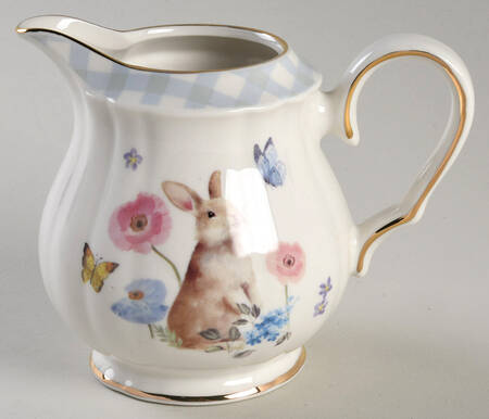 Plaid Bunny Creamer